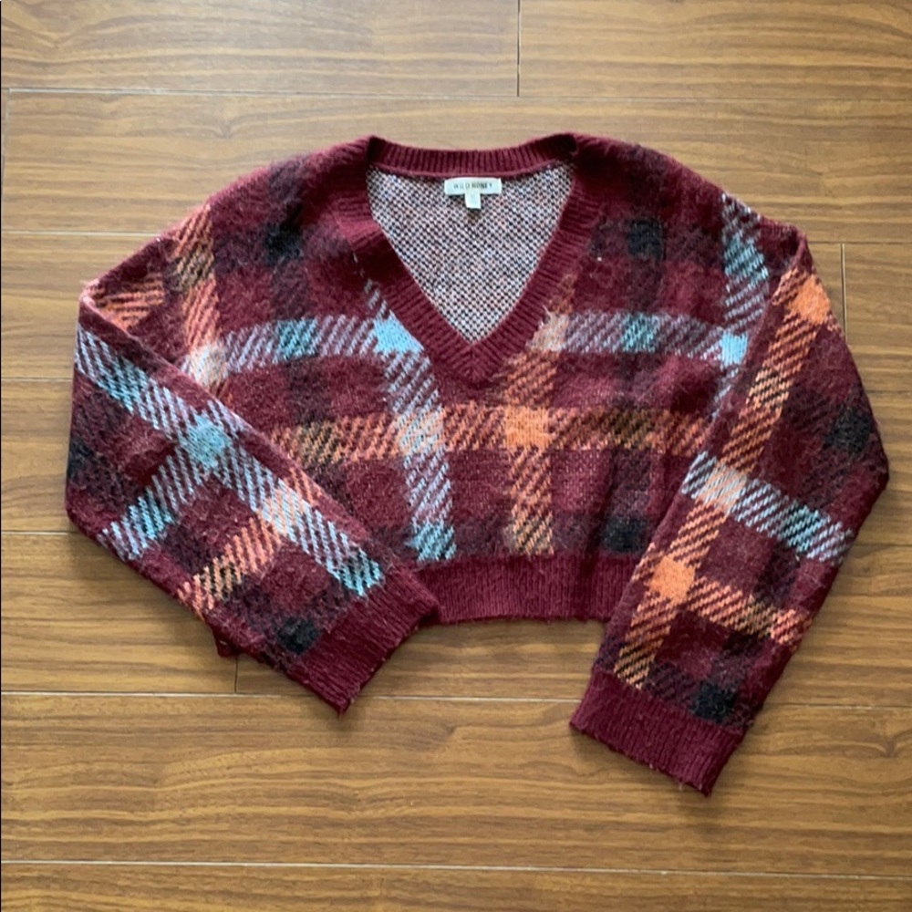 Wild Honey Cropped Sweater